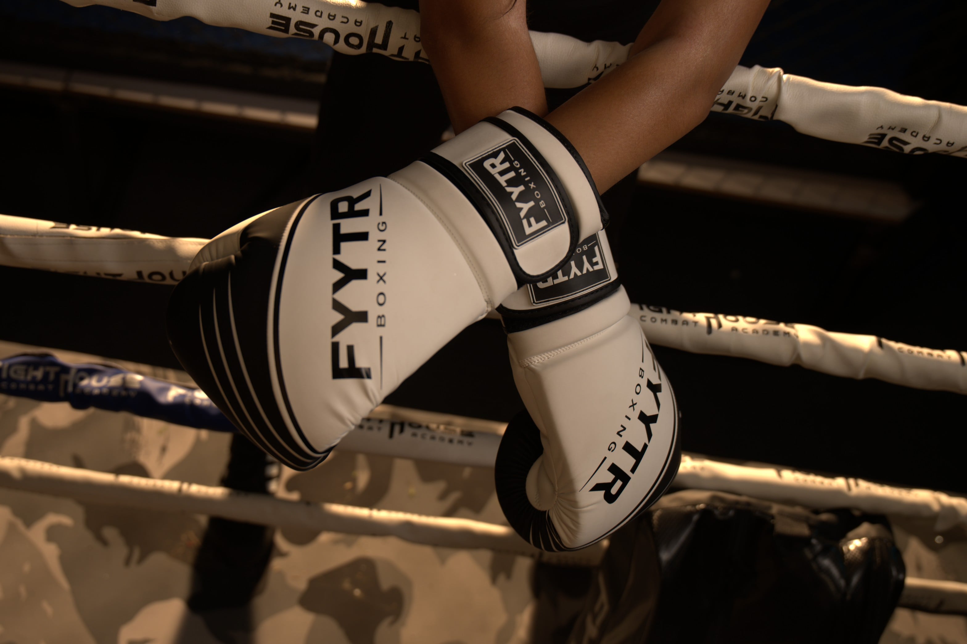 Training inside a UAE boxing gym