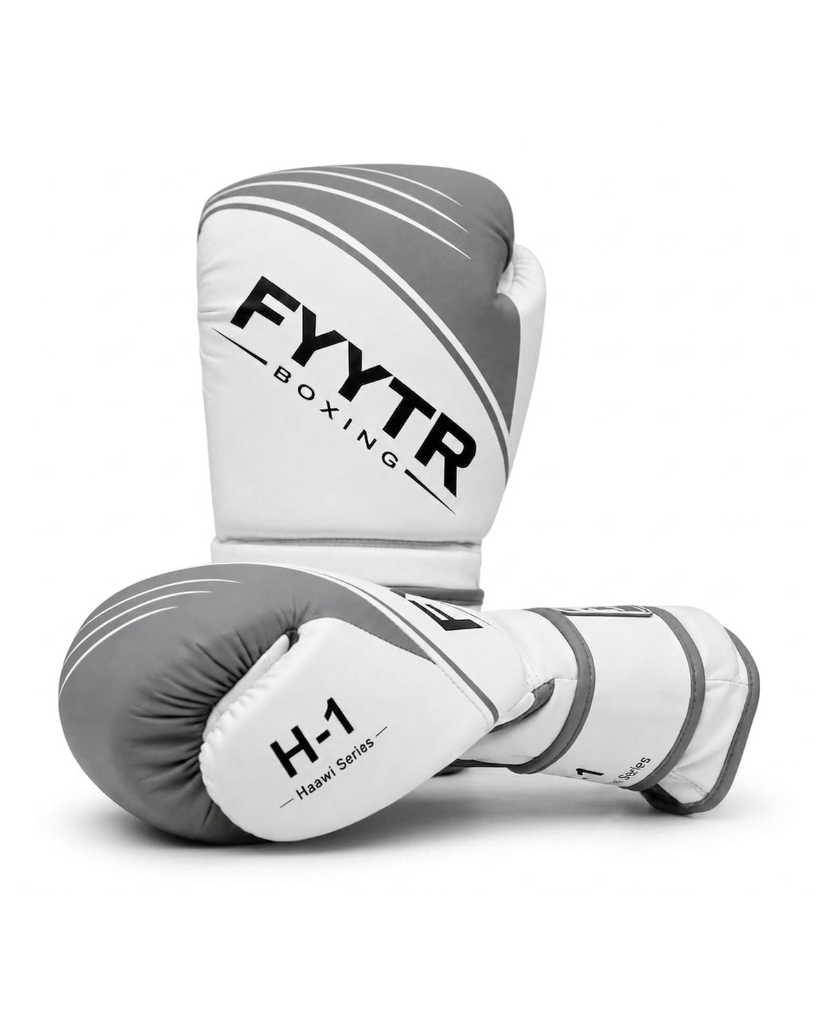 Haawi H-1 training gloves in grey and white