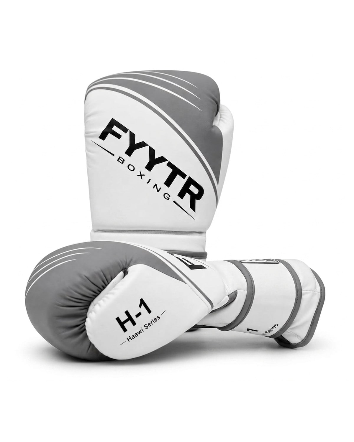Haawi H-1 training gloves in grey and white