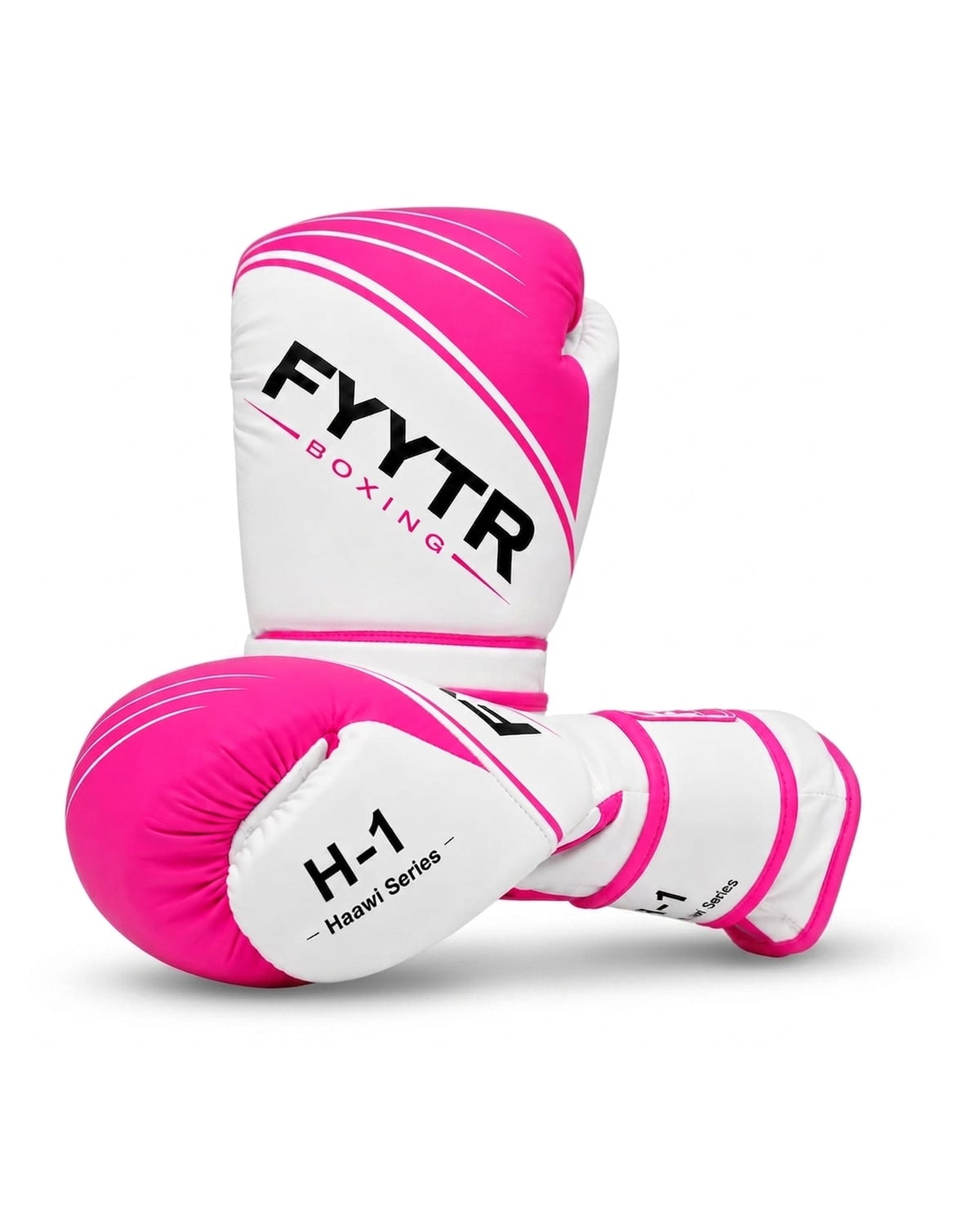 Haawi H-1 training gloves in pink and white