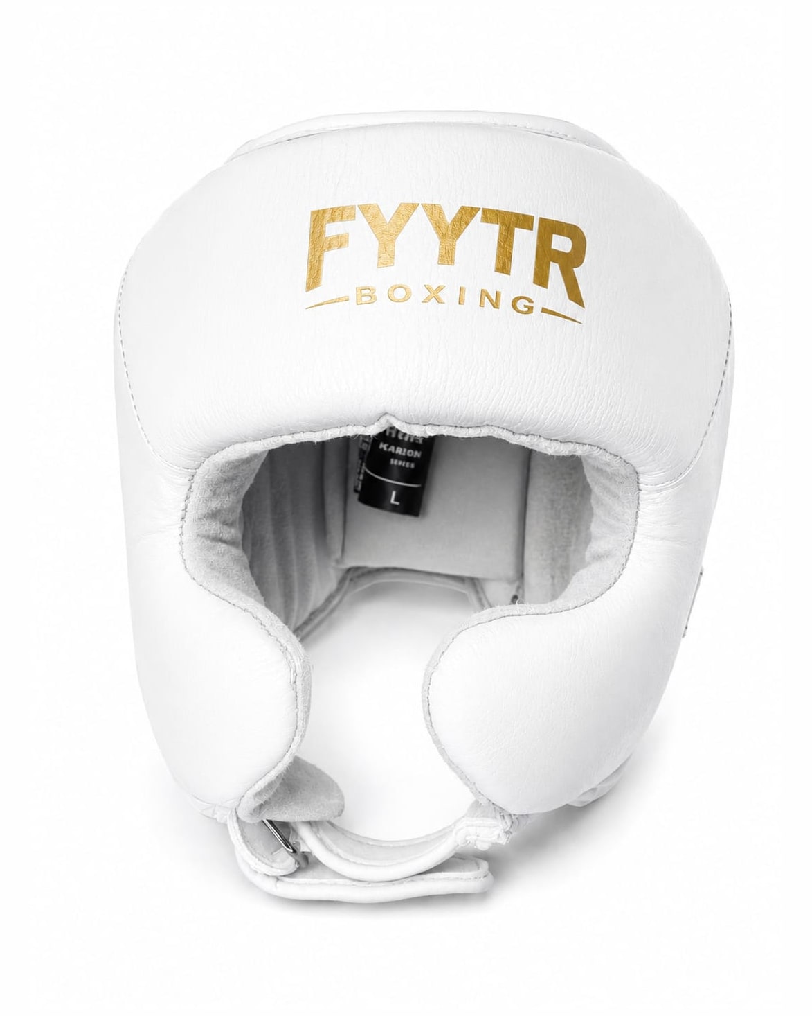 Mulakim M-1 leather headguard, white