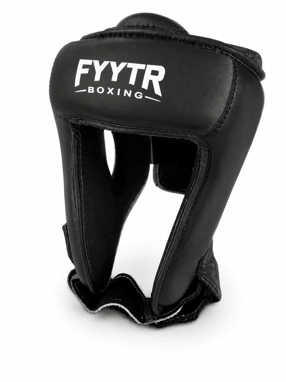 FYYTR open face boxing headguard in black